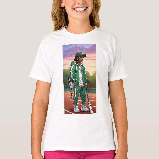 T-shirt Garçon sportif (Devant)