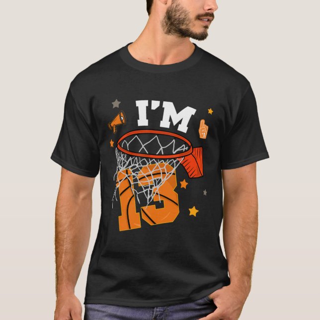 T-shirt Garçon squelette 13 ans 13 ans Treize ans  (Devant)