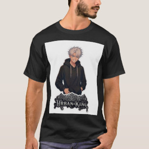 T-shirt Garçon Streetwear Roi Anime - Garçons Cool