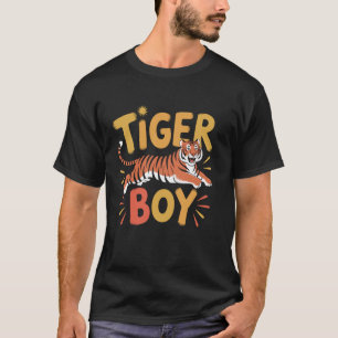 T-shirt Garçon Tigre Vêtements Tigres pour Enfants Jeuness