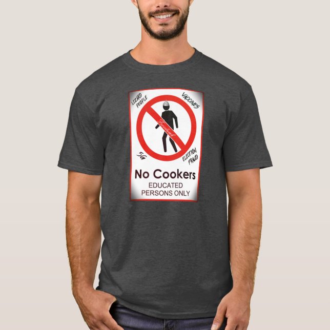T-shirt Garçon vintage No Cookers (Devant)