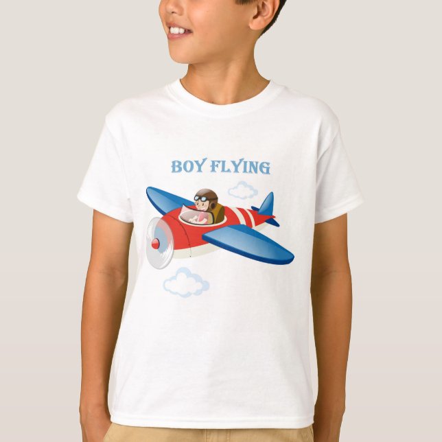 T-shirt Garçon volant (Devant)