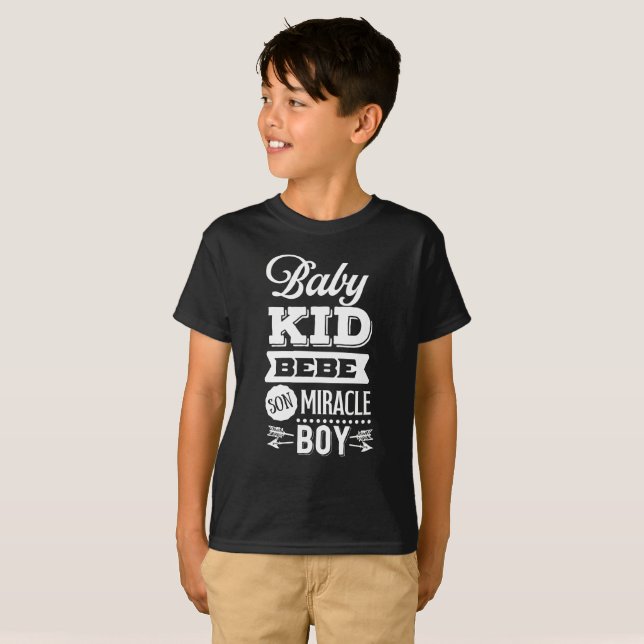 T-shirt Garçons (Devant entier)