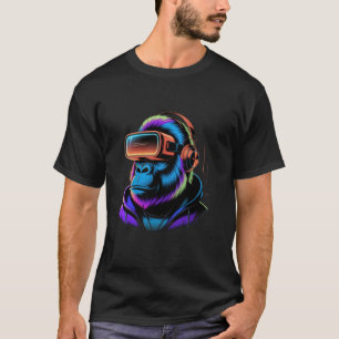T-shirt Garçons Adultes Femmes Hommes Anniversaire Gorille