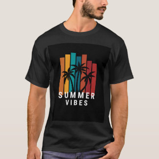 T-Shirt garçons ambiance estivale Bonjour Vacances