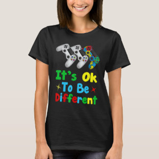 T-shirt Garçons Autisme Jeu Mois Jour de sensibilisation
