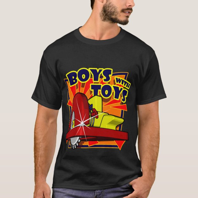 T-SHIRT GARÇONS AVEC LA SCIE À MAIN DE JOUETS (Devant)