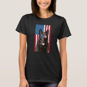 T-shirt Garçons Black Allemand Berger GSP Chien American F