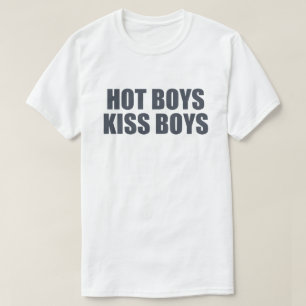 T-shirt Garçons Chauds Embrassent Les Garçons Vêtements