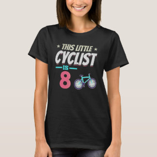 T-shirt Garçons cyclistes Ce petit cycliste a 8 ans Cy