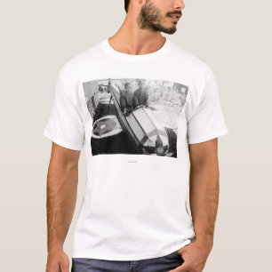 T-shirt Garçons dans une voiture de Savon-Box