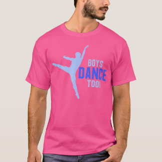 T-shirt Garçons Danse Too Pointe Danseuse Chemise