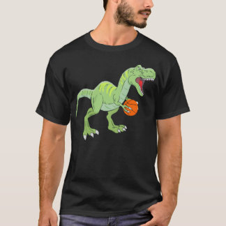 T-shirt Garçons de basketball Dinosaur Sport drôle