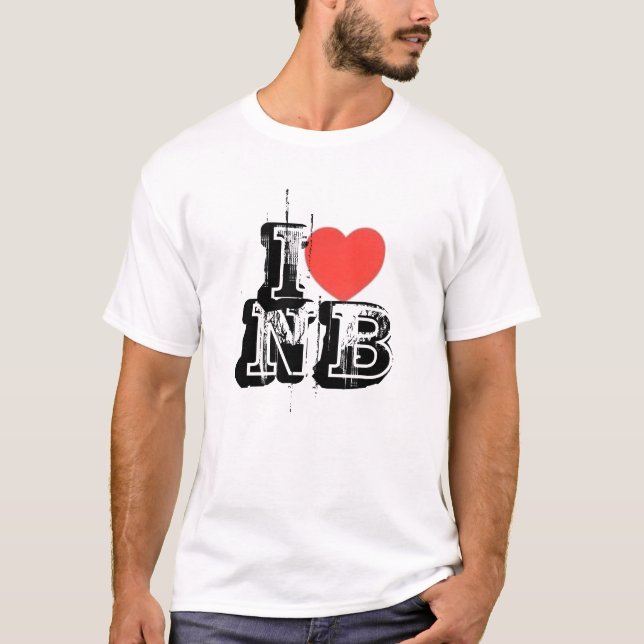 T-shirt garçons de bruit du coeur i (Devant)