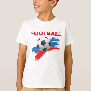 T-shirt Garçons de football russes