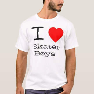 T-shirt Garçons de patineur du *heart* I