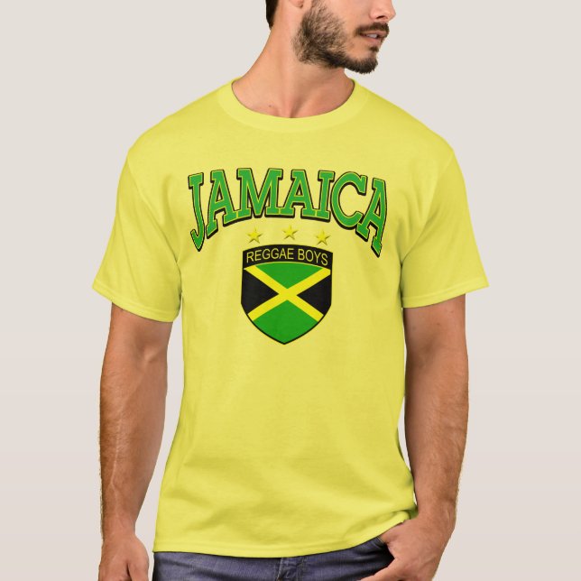 T-shirt Garçons de reggae de la Jamaïque (Devant)