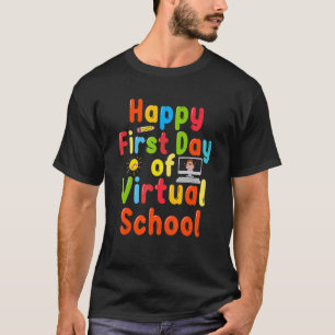 T-shirt Garçons Enfants Heureux Premier Jour De L'École Vi