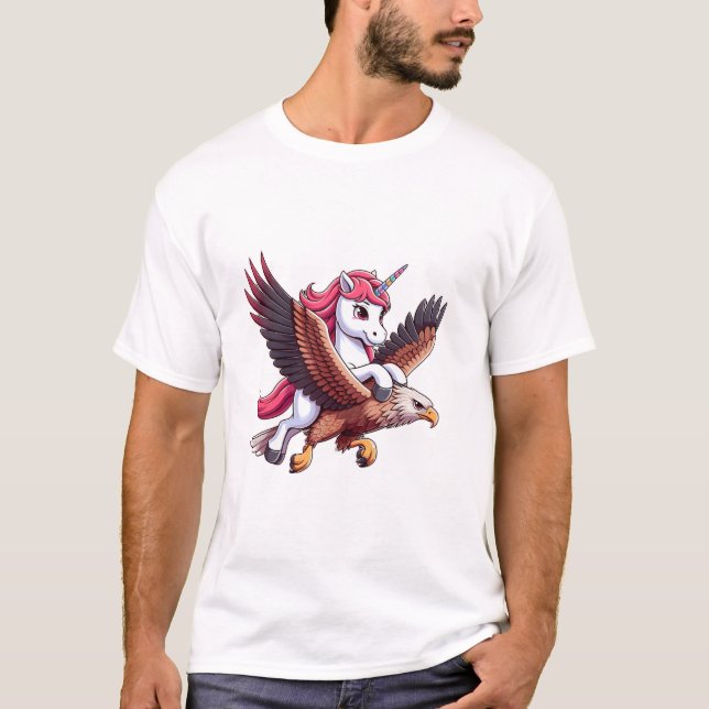 T-shirt Garçons Filles Hommes Femmes Faucon à Queue Rouge  (Devant)