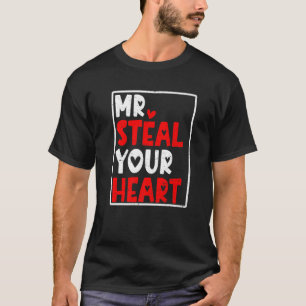 T-shirt Garçons Filles Saint-Valentin M. Steal Votre Coeur