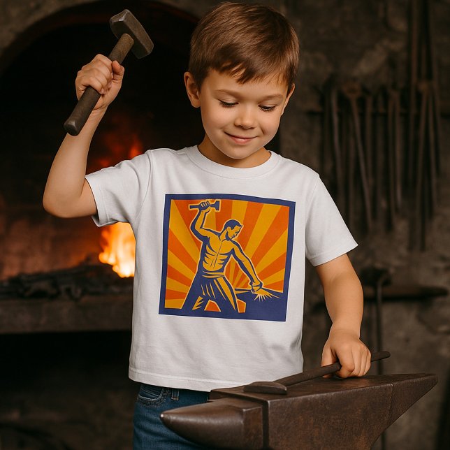 T-shirt Garçons Forgerons (Créateur téléchargé)