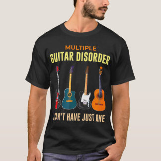 T-shirt Garçons Guitariste Acoustique basse électrique gui