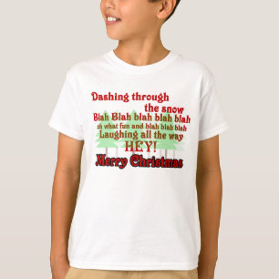 T-shirt Garçons Mignons Enfants Drôles Noël