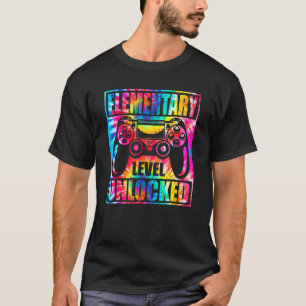 T-shirt Garçons Niveau Élémentaire Jeu de Joueur Déverroui