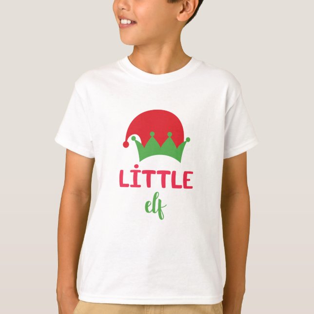 T-shirt Garçons Petit Elfe (Devant)