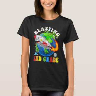 T-shirt Garçons qui explosent en 2e année 1er jour de l'éc