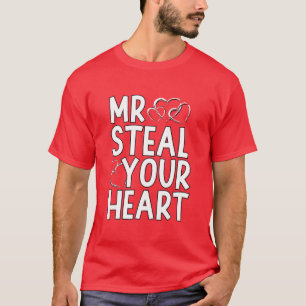 T-shirt Garçons Valentine M. Voler Votre Coeur Pour Garçon