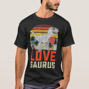 T-shirt Garçons Valentines Jour Dinosaure Enfants T Re Lo