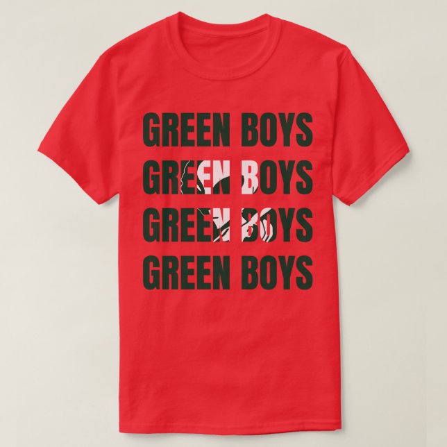 T-shirt Garçons verts Casablanca (Design devant)