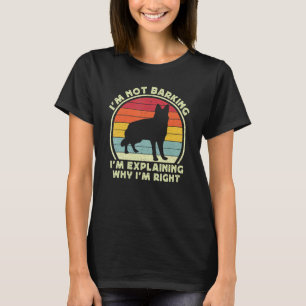 T-shirt Garçons Vintage Drôle Berger Allemand Pour Hommes