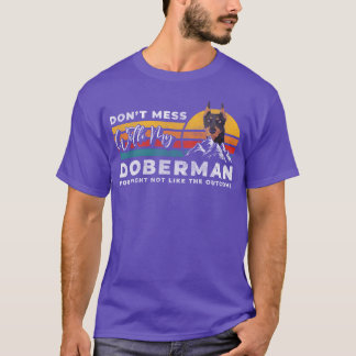 T-shirt Garde Chien Chien Propriétaire Protection Chien Ai