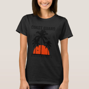 T-shirt Garde côtière Plage Massachusetts Surf Surfboardi