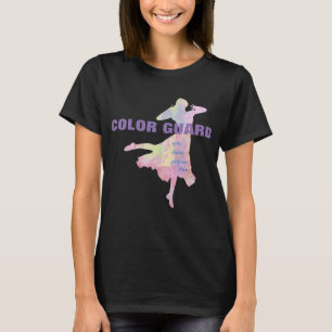 T-shirt Garde Couleur Avec Danse Spin