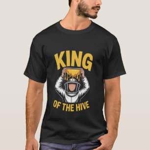T-shirt Garde d'abeilles drôle Roi de la ruche Amateur de