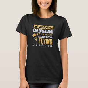 T-shirt Garde de couleur Attention Garde de couleur au tr
