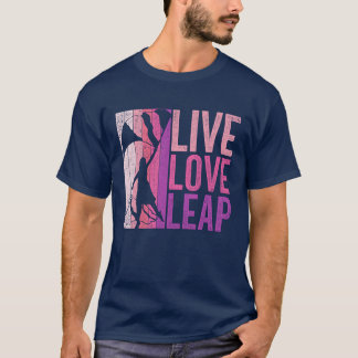 T-shirt Garde de couleur Colorguard Vivre Amour Sauter vin
