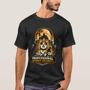 T-shirt Garde de la sécurité effrayante professionnelle po