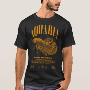 T-shirt Garde de poisson Betta mode streetwear moderne