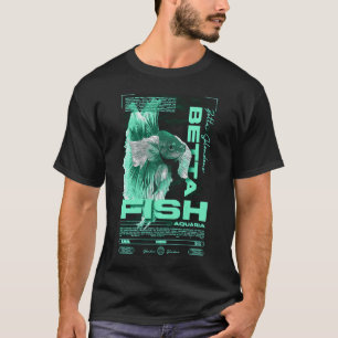 T-shirt Garde de poissons Betta mode streetwear