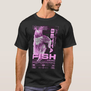 T-shirt Garde de poissons Betta mode streetwear moderne