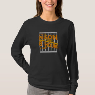 T-shirt Garde de prison pour un bureau de police pénitenti