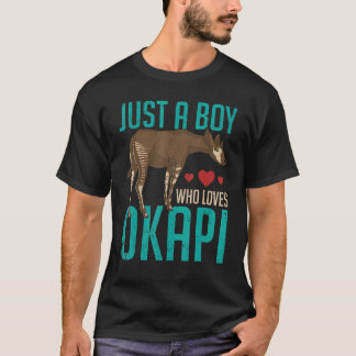 T-shirt Garde de zoo d'animaux de zoo garçons Afrique Safa
