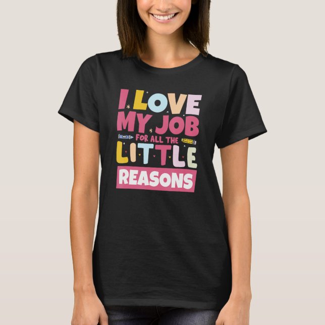 T-shirt Garde d'enfants mignonne (Devant)