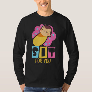 T-shirt Garde d'enfants mignonne pour vous Baby Sitting
