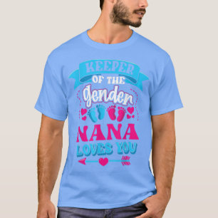 T-shirt Garde du sexe Nana t'aime révélation de sexe
