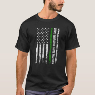T-shirt Garde forestier travailleur acharné  